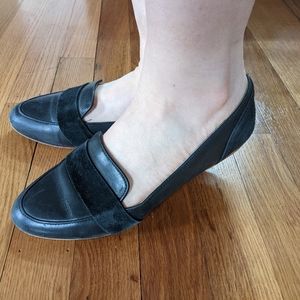 Sezane black flats 38
